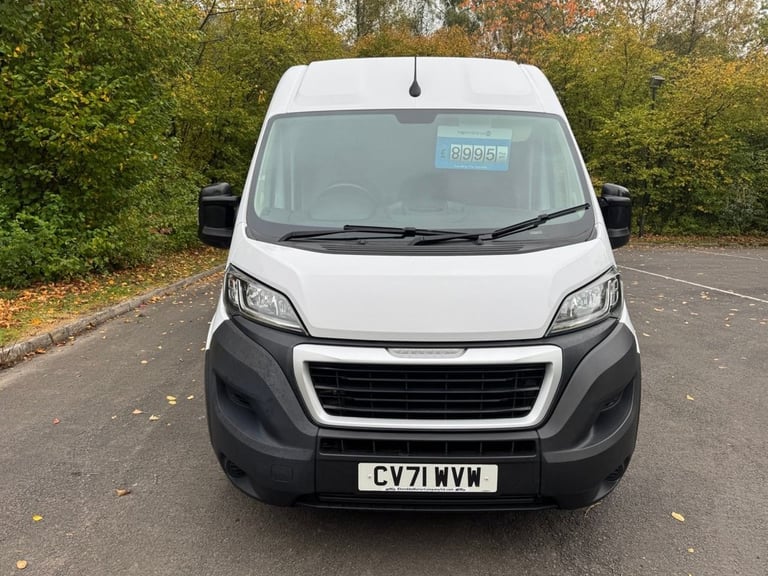 2021 Peugeot Boxer 2.2 BlueHDi H2 Professional Van 140ps PANEL VAN DIESEL Manual