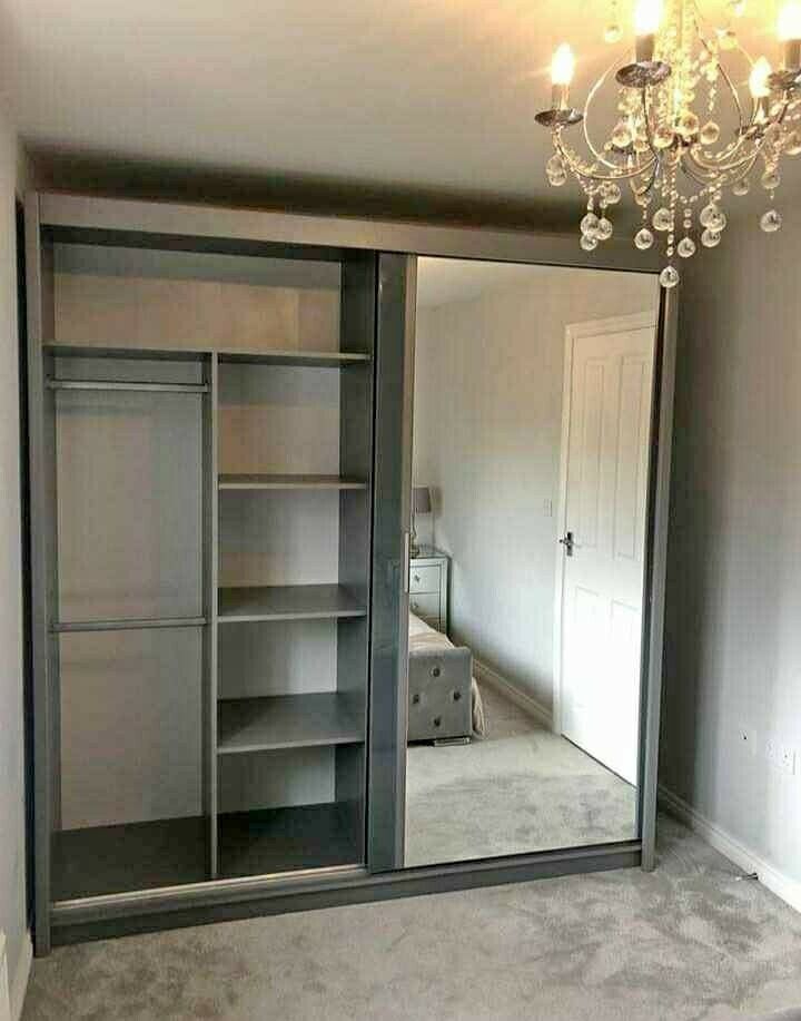 Chicago 2/3 Door Full Mirror Sliding Wardrobe / Order Now in East End