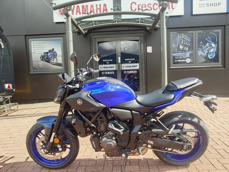 YAMAHA MT-07 Y-AMT 2025 - LATEST MODEL - ICON BLUE - IN STOCK NOW 
