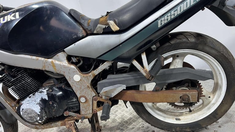 Suzuki GS500 1990 35K NON RUNNING 1 OWNER 500CC TWIN PROJECT BIKE