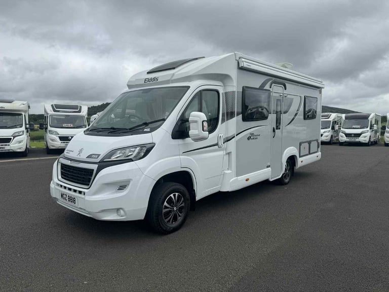 2019 ELDDIS 155 EXCLUSIVE 4 BERTH FIXED BED MOTORHOME WITH ONLY 17K MILES ANDERSON MOTORHOME SALES