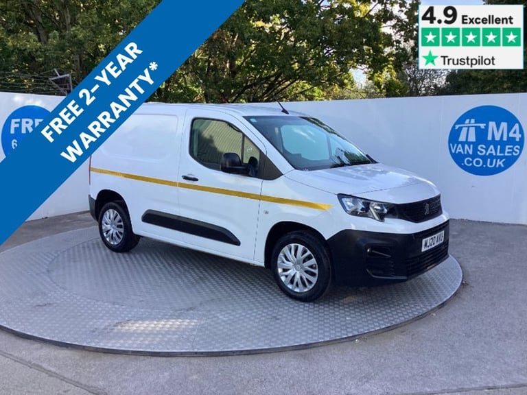 image for 2020 Peugeot Partner BlueHDi 1000 Professional A/C Euro 6 SWB Panel Van Diesel Manual