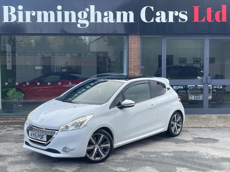 2015 Peugeot 208 1.6 THP XY Euro 5 3dr HATCHBACK Petrol Manual