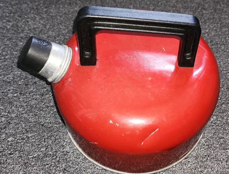 Red Camping Kettle