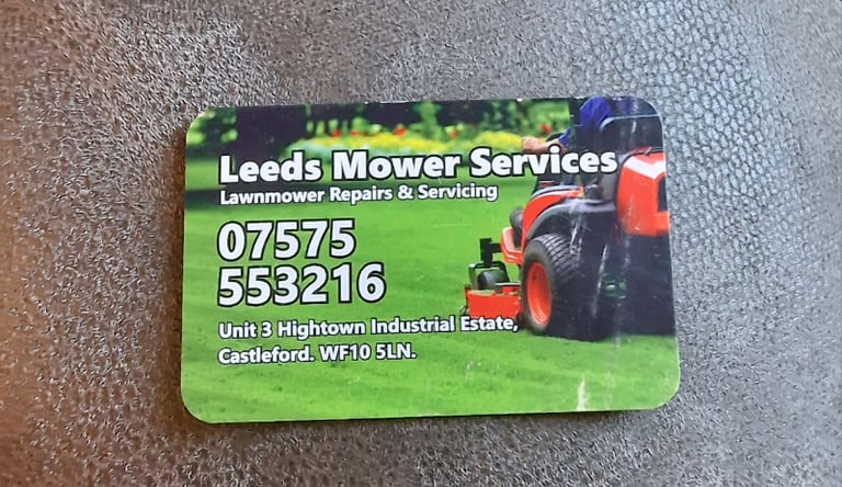 Lawnmower servicing @Leeds mower services