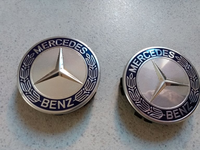 image for Mercedes wheel centres (2)