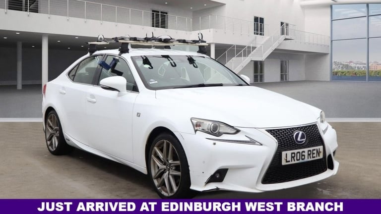 2014 Lexus IS 2.5 300h F Sport Saloon 4dr Petrol Hybrid E-CVT Euro 5 (s/s) (223 ps) Saloon PETROL...