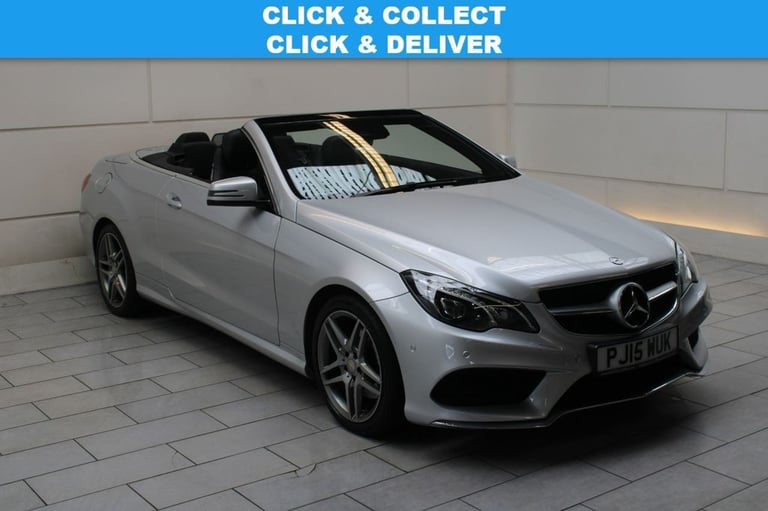 2015 Mercedes-Benz E-Class 2.1 E250 CDI AMG Line Cabriolet 2dr Diesel G-Tronic+ (stop/start) (204...
