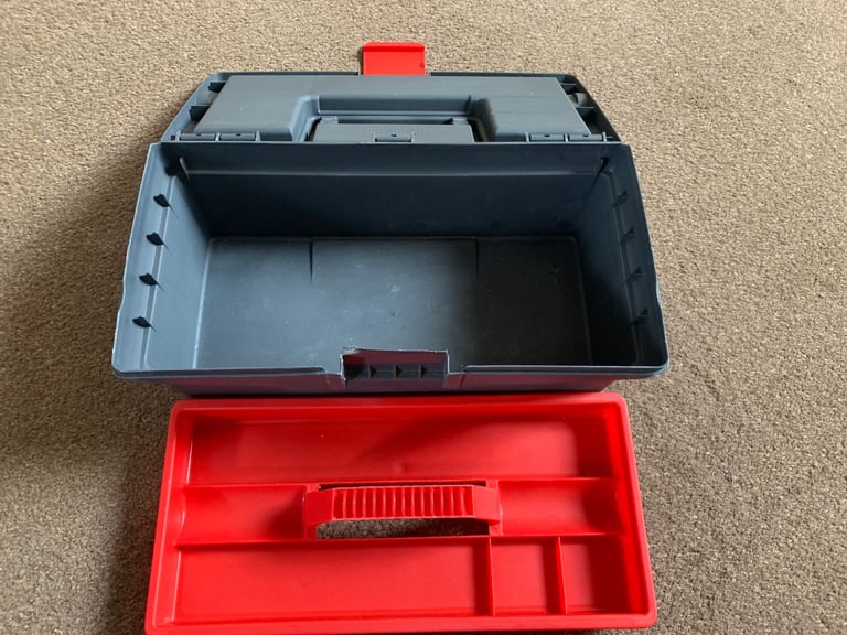 Small plastic toolbox
