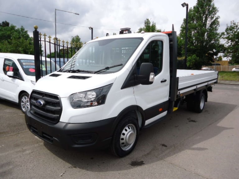 2025 Ford Transit 2.0 350 EcoBlue Leader Dropside 2dr Diesel Manual RWD L4 Euro 6 (s/s) (130  Dro...