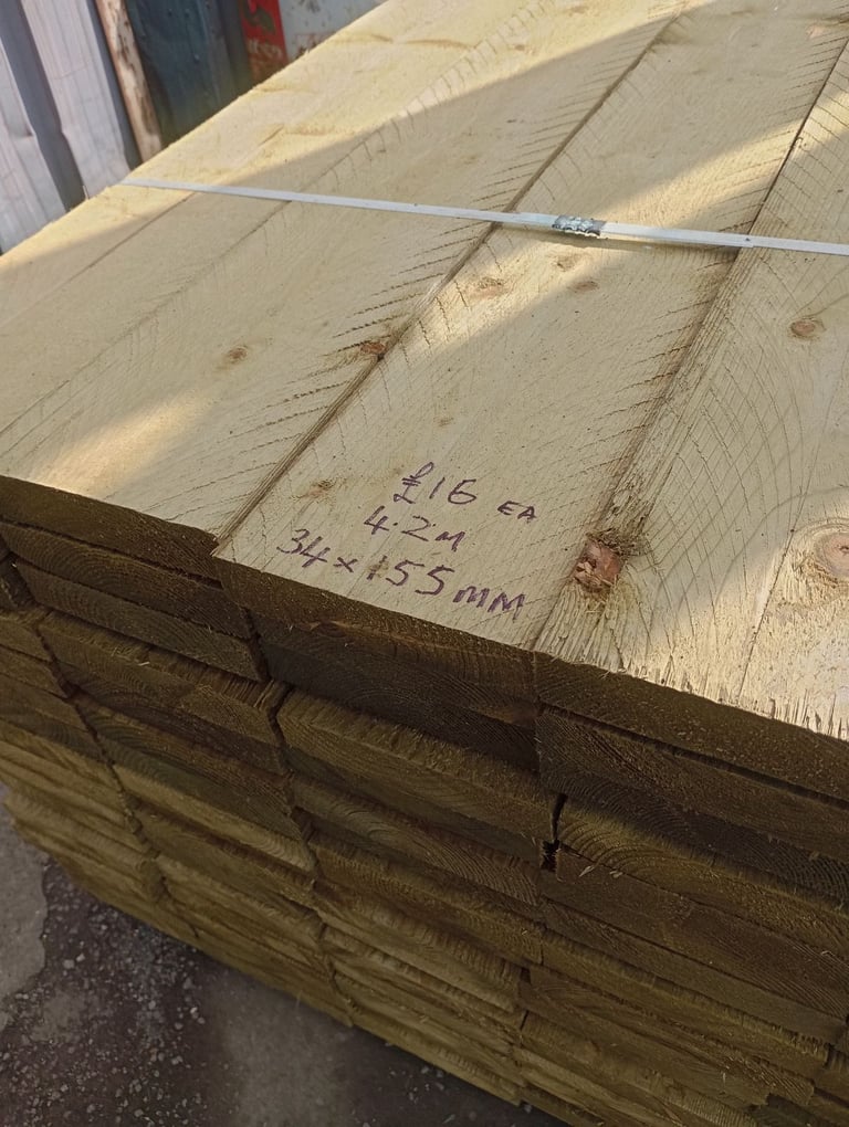 Premium pressure treated midi scaffold boards 