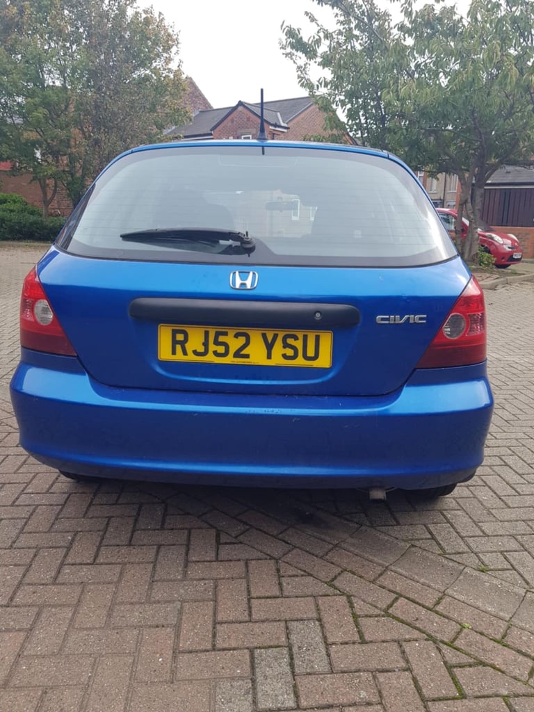 Honda, CIVIC, Hatchback, 2002, Manual, 1396 (cc), 5 doors