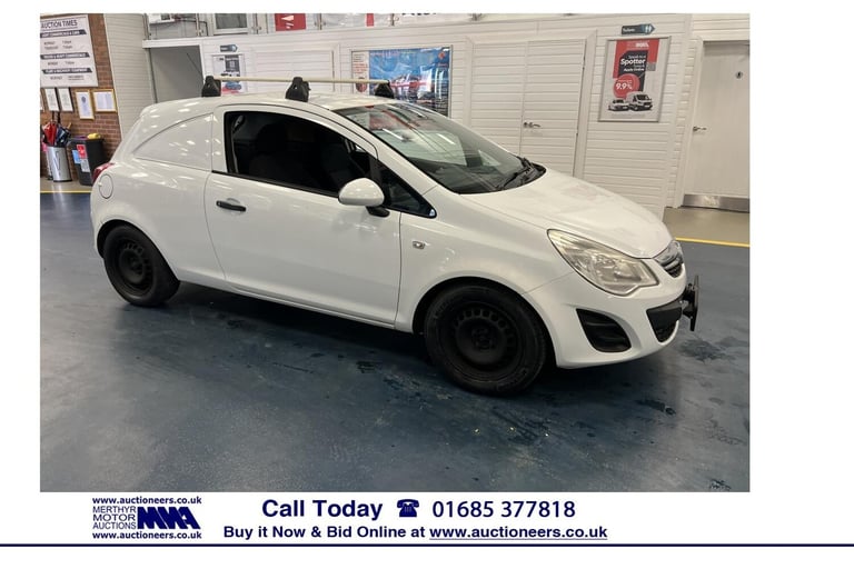 2013 Vauxhall Corsa 1.3CDTI ECOFLEX 95PS VAN CAR DERIVED VAN Diesel Manual