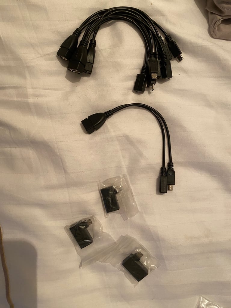 image for OTG adapter for fireTVstick or USB micro port @£3.00