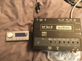 Audison Bit Ten 31 Band Graphic Equaliser& Digital Remote Control 