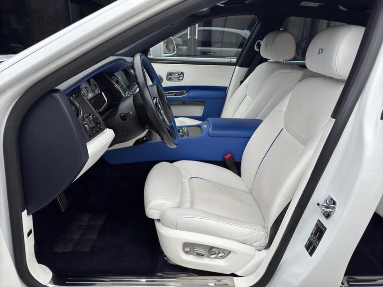 LEFT HAND DRIVE 2018 ROLLS ROYCE GHOST  6.6 V12 BLACK BADGE 17K MILES UK REG LHD