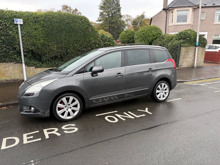 7 SEATER PEUGEOT 5008 Mot March 2006 1.6 diesel LEZ compliant 95000 miles