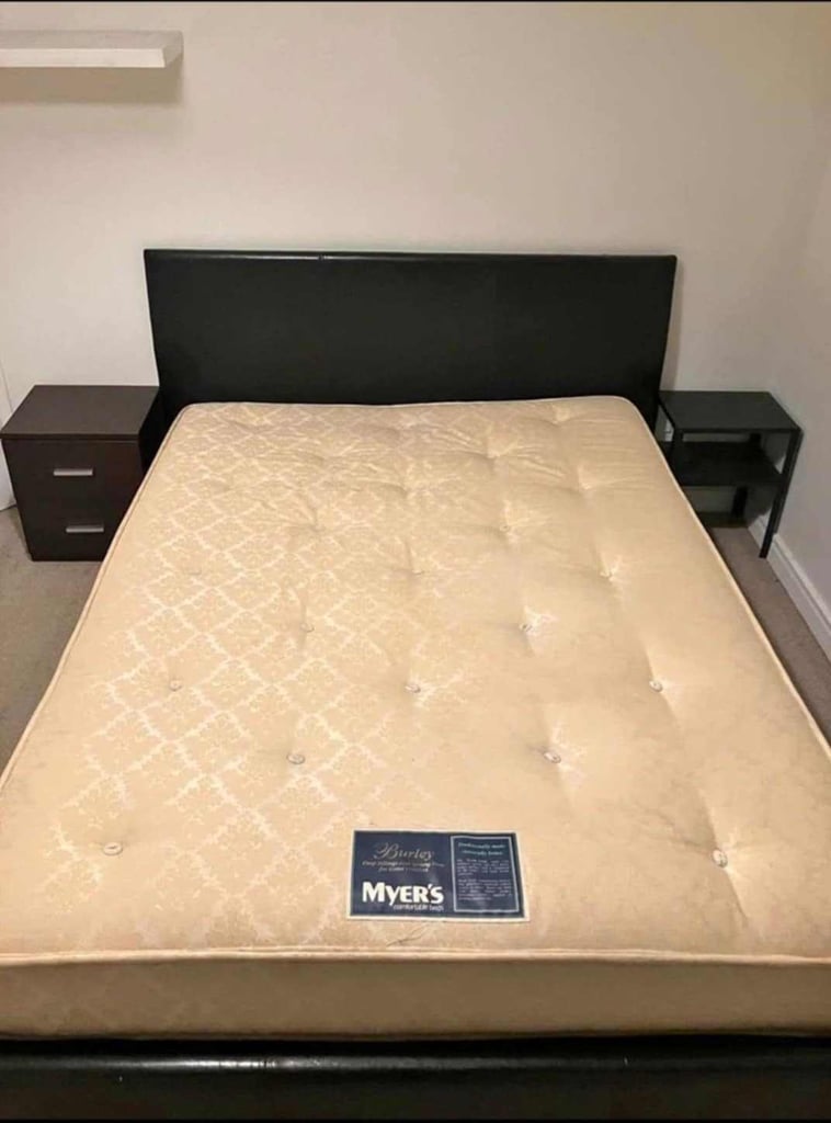 ottoman double bed with mattress with DELIVERY