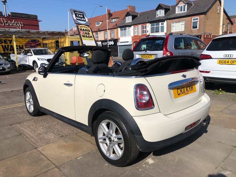 2011 MINI Convertible 1.6 Cooper [122] 2dr CONVERTIBLE Petrol Manual