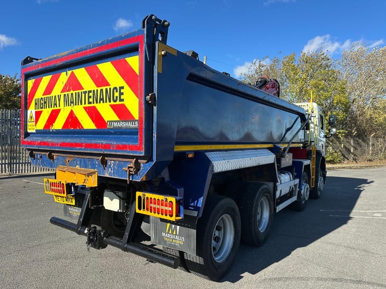 2020 DAF CF410 Tipper grab 8x4 50,000 miles ONLY 