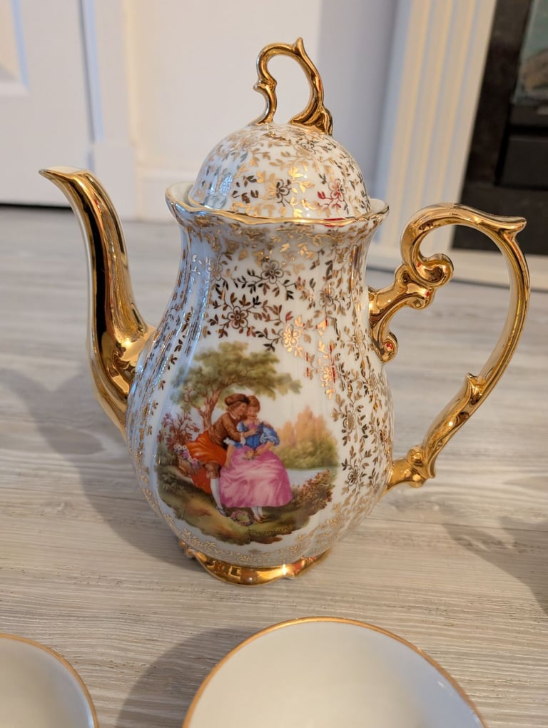 image for Antique Bavarian tea set, made in Germany