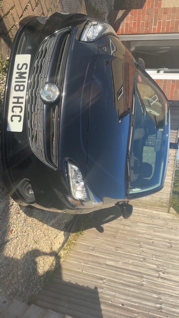 Black Vauxhall Corsa 1.4 Turbo limited Edition 