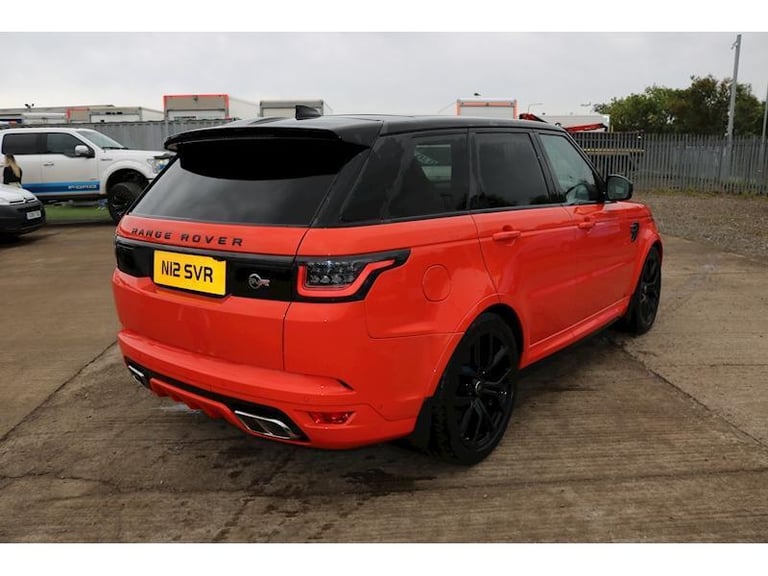 2018 RANGE ROVER SVR SUPER RARE FACTORY ORDER LAVA ORANGE STUNNING CONDITION
