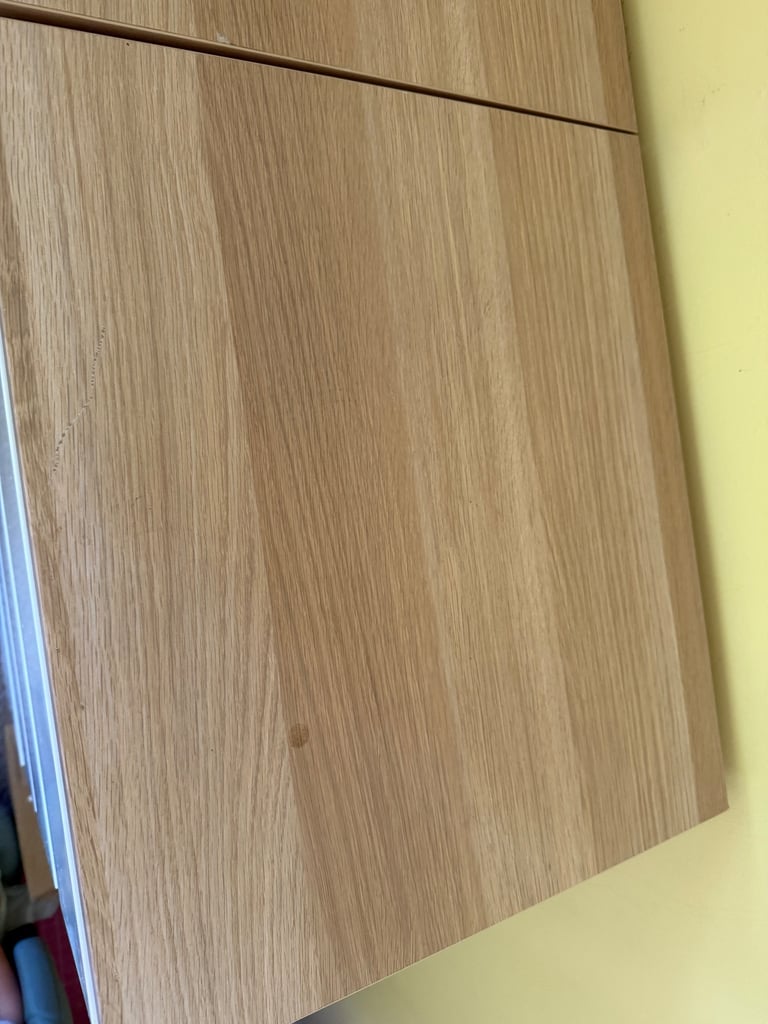 2x White Gloss Tall Drawers – £80