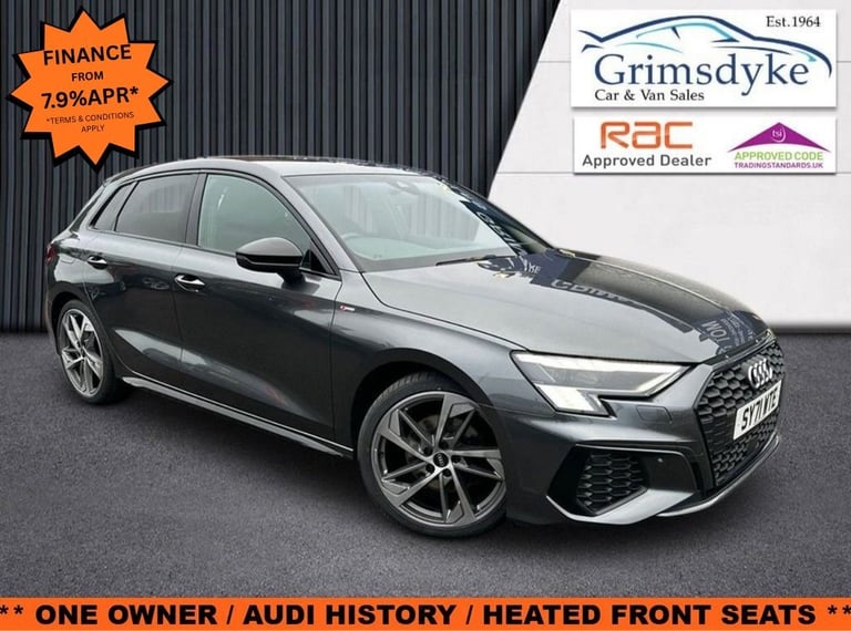 image for 2022 Audi A3 1.5 TFSI 35 Edition 1 Sportback 5dr Petrol S Tronic Euro 6 (s/s) (150 ps) Hatchback ...