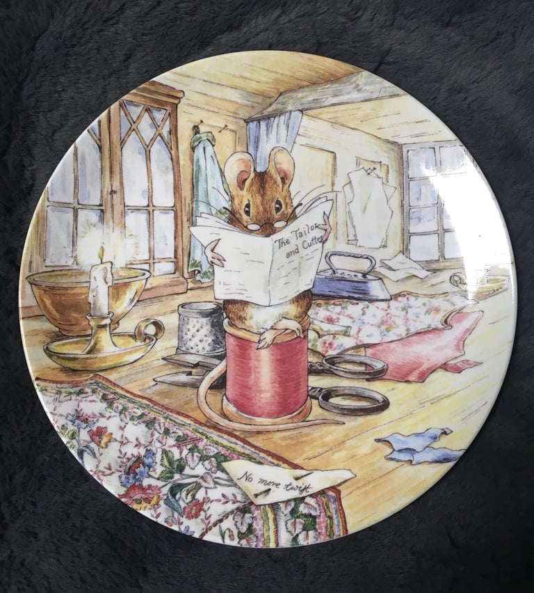 Wedgwood/Danbury mint ‘The world of Beatrix potter’ plate collection  