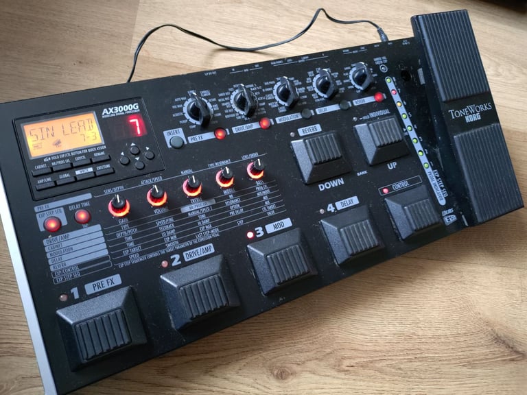 image for Korg AX3000 Digital Guitar effects pedal unit