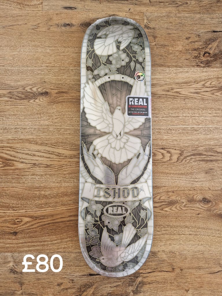 Real Ishod Cathedral Skateboard 8.38