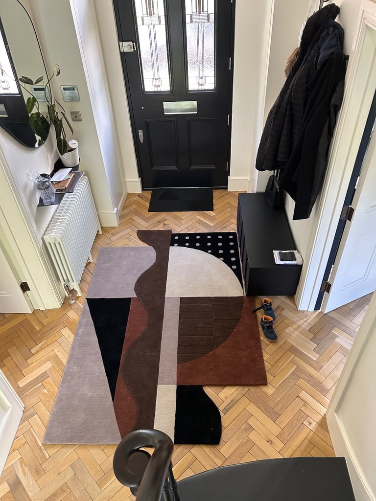 Art deco style rug 140x200 cm 