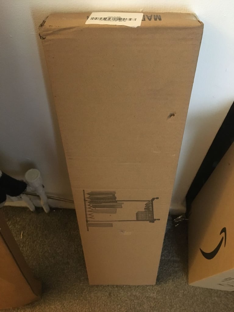 image for BNIB Chrome plated/plastic clothes rail