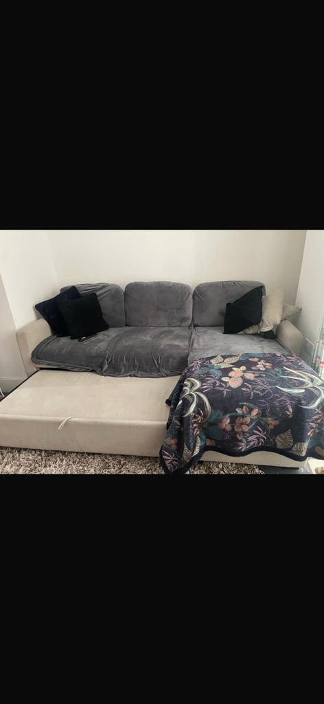 Sofa bed L shape storage 