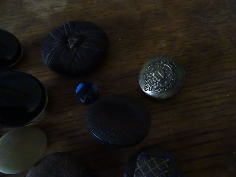 Vintage Buttons - various 1940s - 1990s - bundle as seen