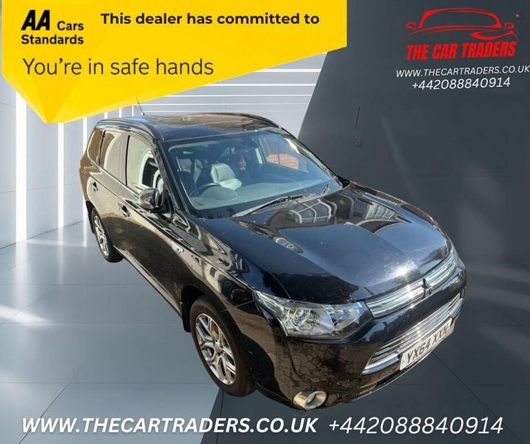 2014 Mitsubishi Outlander 2.0h 12kWh GX4hs SUV 5dr Petrol Plug-in Hybrid CVT 4WD Euro 5 (s/s) (20...