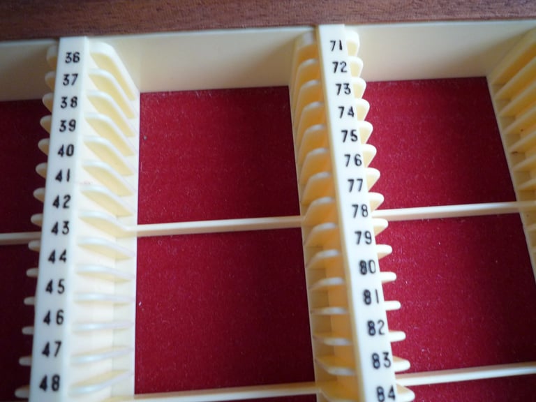 image for wooden box for 175 slides