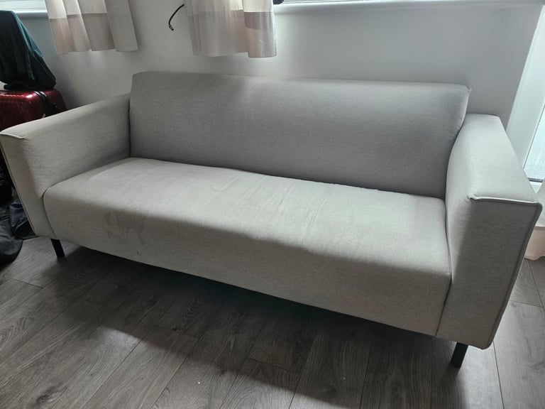 Herron 3 Seater Sofa, Grey