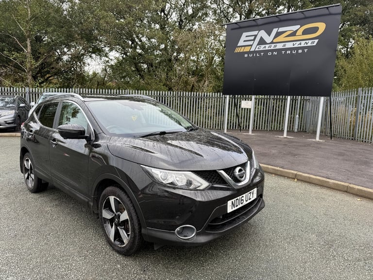 image for 2016 NISSAN QASHQAI N-CONNECTA DCI SUV BLACK DIESEL