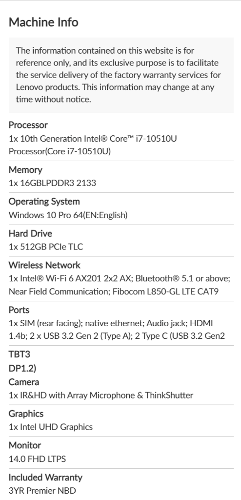 Lenovo laptop *Touch Screen* X1 Yoga 5th Gen, i7 4.9ghz, TBT3, Excel Cond, 16GB Ram, 512gb SSD