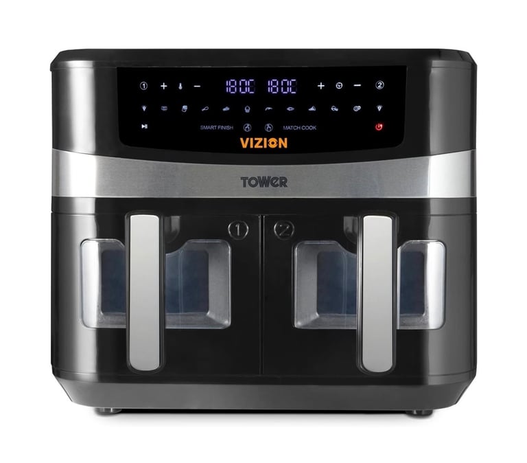 image for Tower Vision Dual Air Fryer