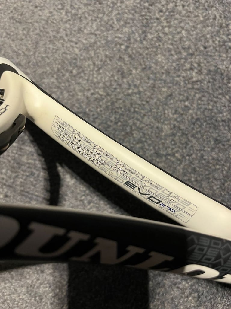 Dunlop Evo 270 Tennis Racket – SL2 (With Cover)