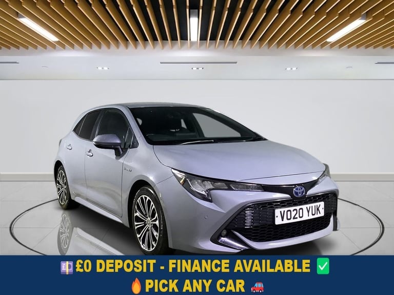 2020 Toyota Corolla 2.0 VVT-h Design Hatchback 5dr Petrol Hybrid CVT Euro 6 (s/s) (184 ps) Hatchb...
