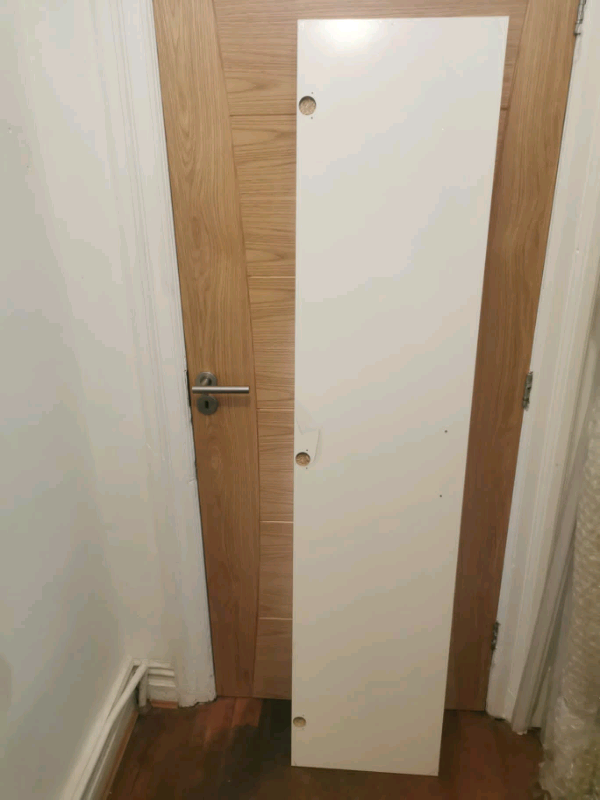 Harmony Furnishings Cupboard Full Door High Gloss White New