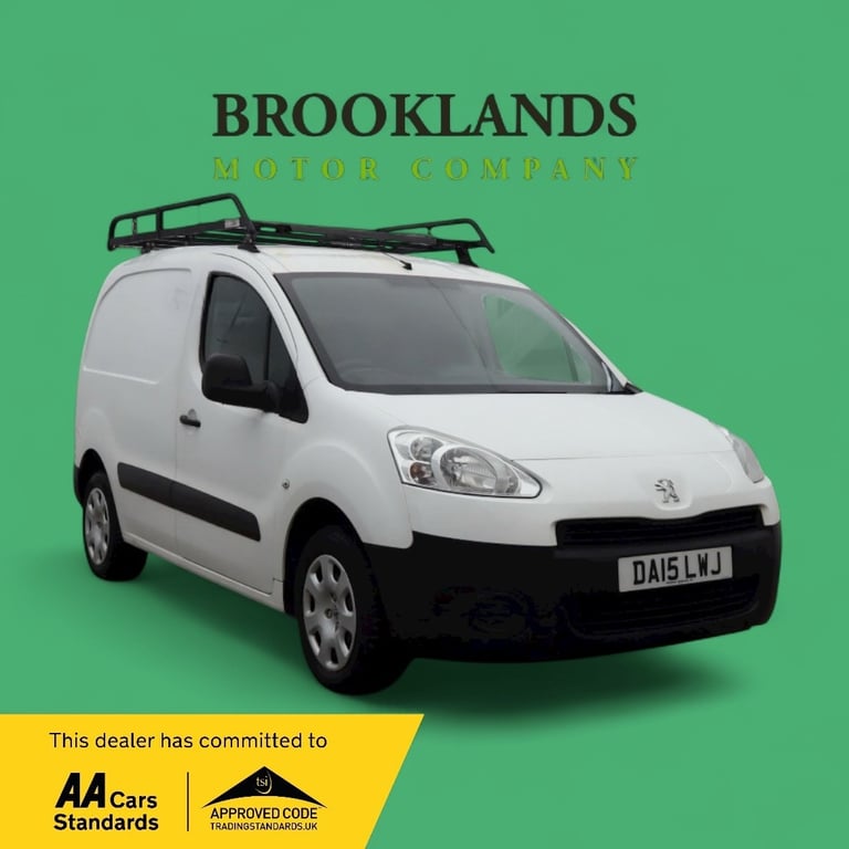 2015 Peugeot Partner 850 1.6 HDi 92 PROFESSIONAL VAN PANEL VAN Diesel Manual