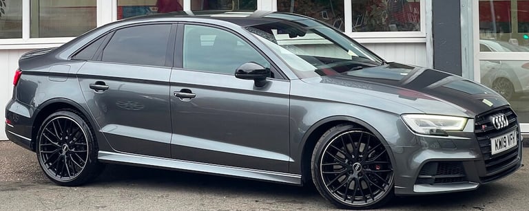 2019 Audi S3 2.0 TFSI Black Edition Saloon 4dr Petrol S Tronic quattro Euro 6 (s/s) (300 Saloon P...
