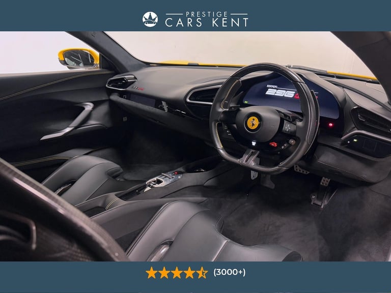  Ferrari 296 GTB 3.0T V6 7.45kWh Coupe 2dr Petrol Plug-in Hybrid F1 DCT Euro 6 (s/s) (830 ps Petr...