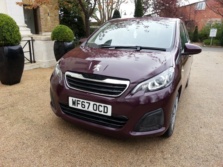 2017 (67 reg) Peugeot 108, Active, 998 (cc) Petrol Manual, 5 door Hatchback