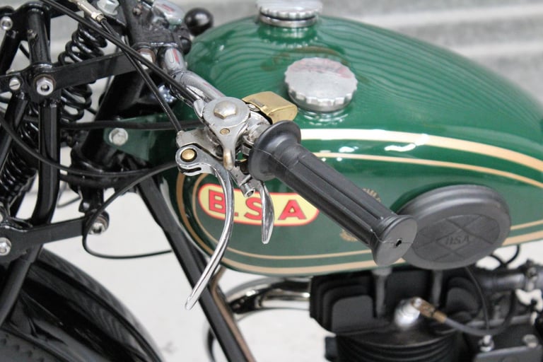 1934 34 BSA B34-2 250 CC HISTORIC CLASSIC BIKE RESTORED VEHICLE RUNS & RIDES